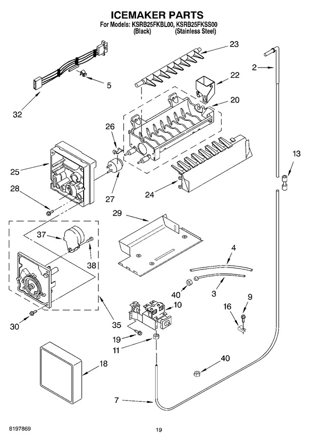 Diagram for KSRB25FKSS00