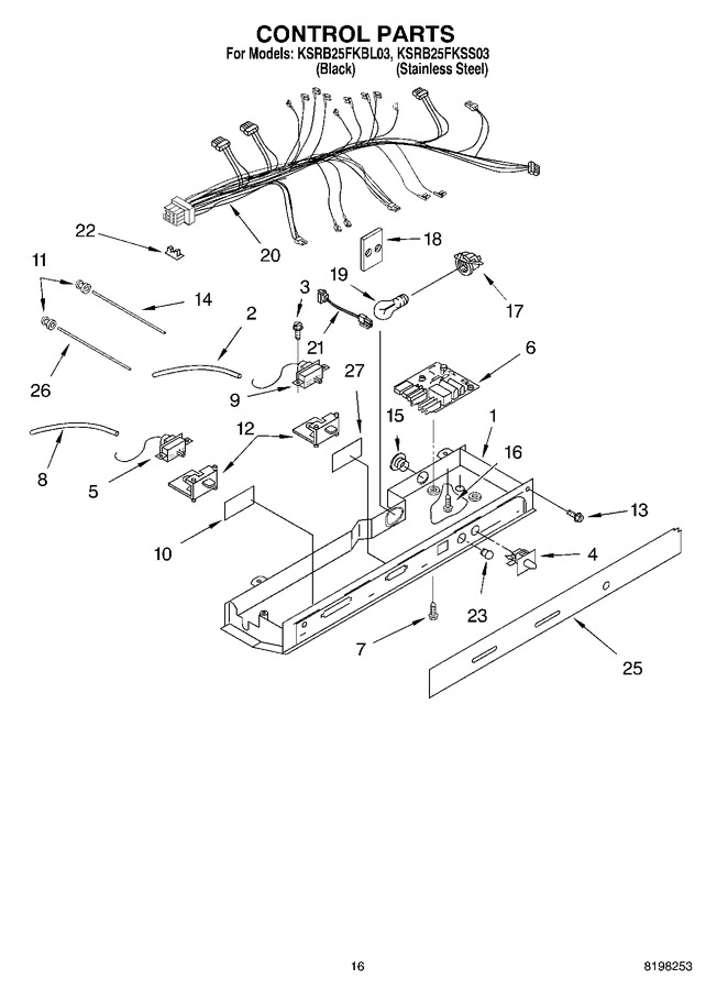 Diagram for KSRB25FKBL03