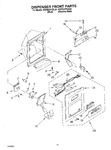 Diagram for 08 - Dispenser Front Parts