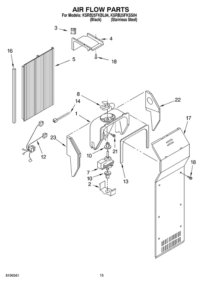 Diagram for KSRB25FKBL04