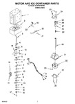 Diagram for 05 - Motor And Ice Container Parts