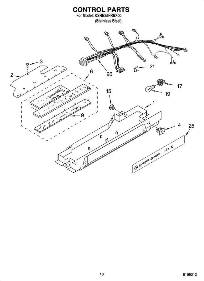 Diagram for KSRB25FRBX00