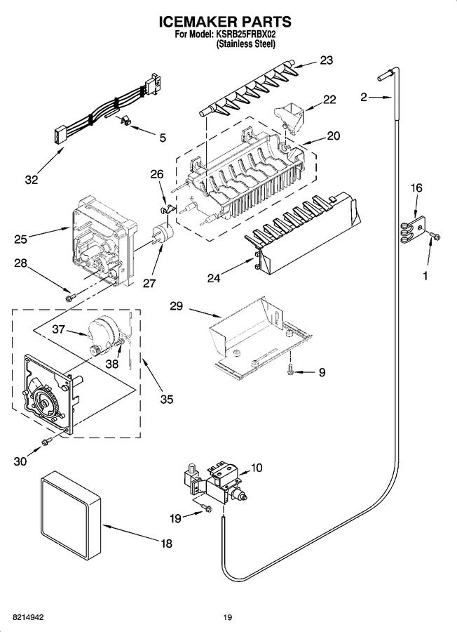 Diagram for KSRB25FRBX02