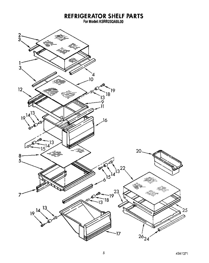 Diagram for KSRB25QABL00