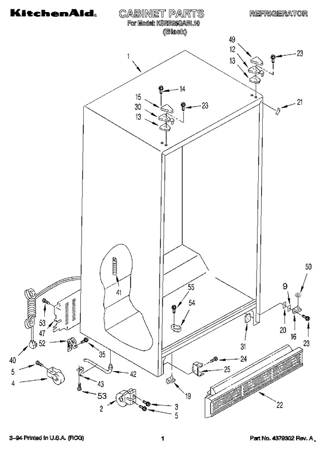 Diagram for KSRB25QABL10