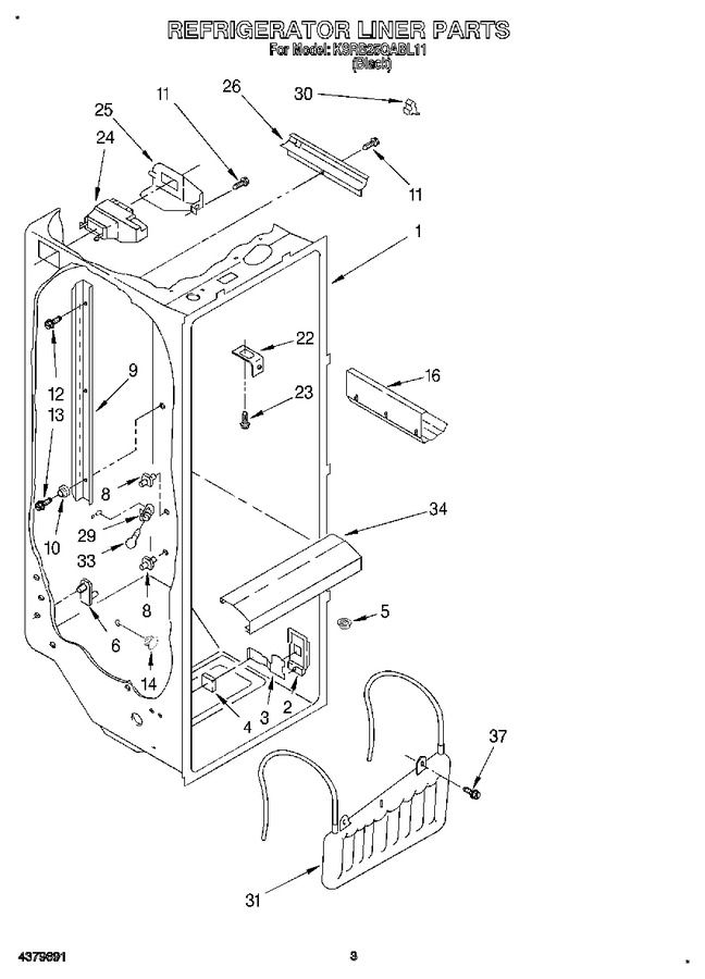 Diagram for KSRB25QABL11