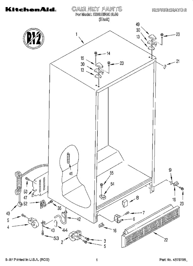 Diagram for KSRB25QDBL00