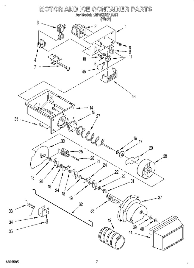 Diagram for KSRB25QFBL00