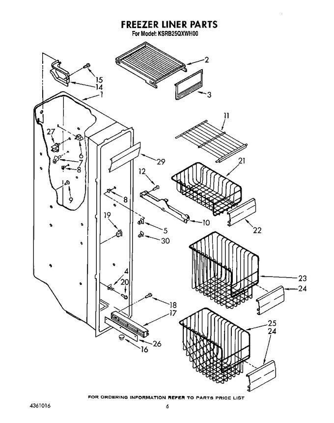 Diagram for KSRB25QXAL00
