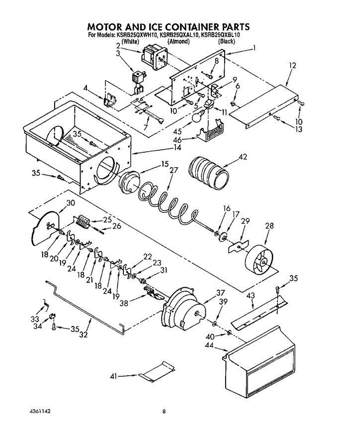 Diagram for KSRB25QXAL10