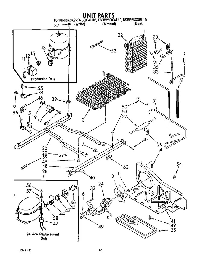Diagram for KSRB25QXBL10