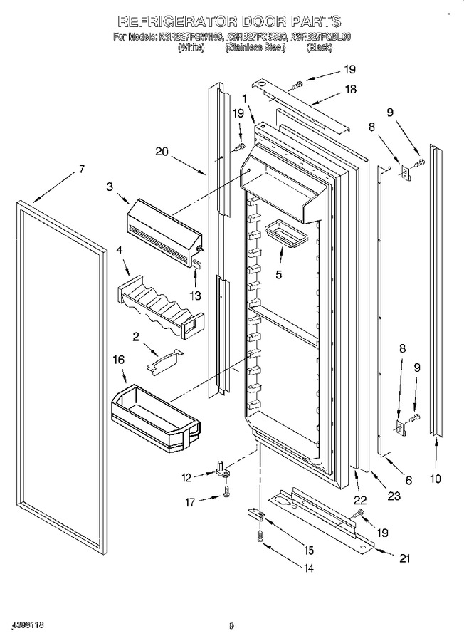 Diagram for KSRB27FGWH00