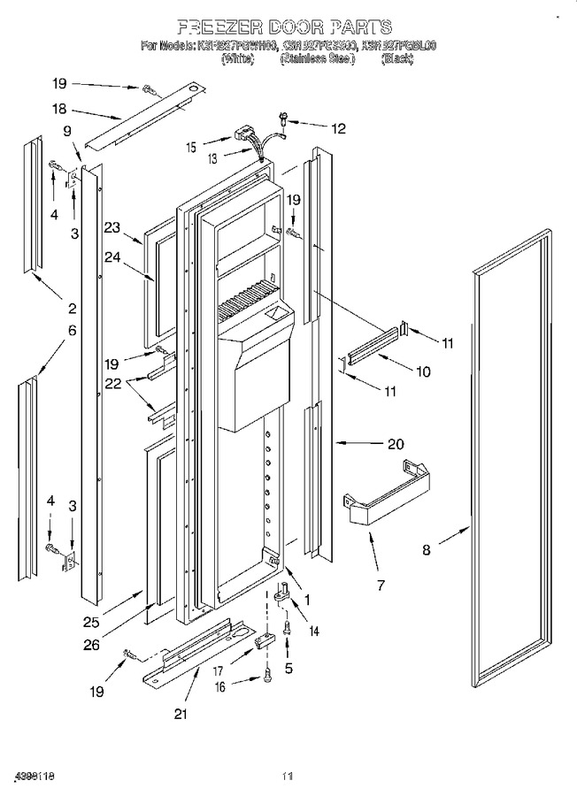Diagram for KSRB27FGWH00