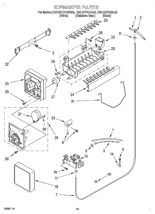 Diagram for KSRB27FGWH00