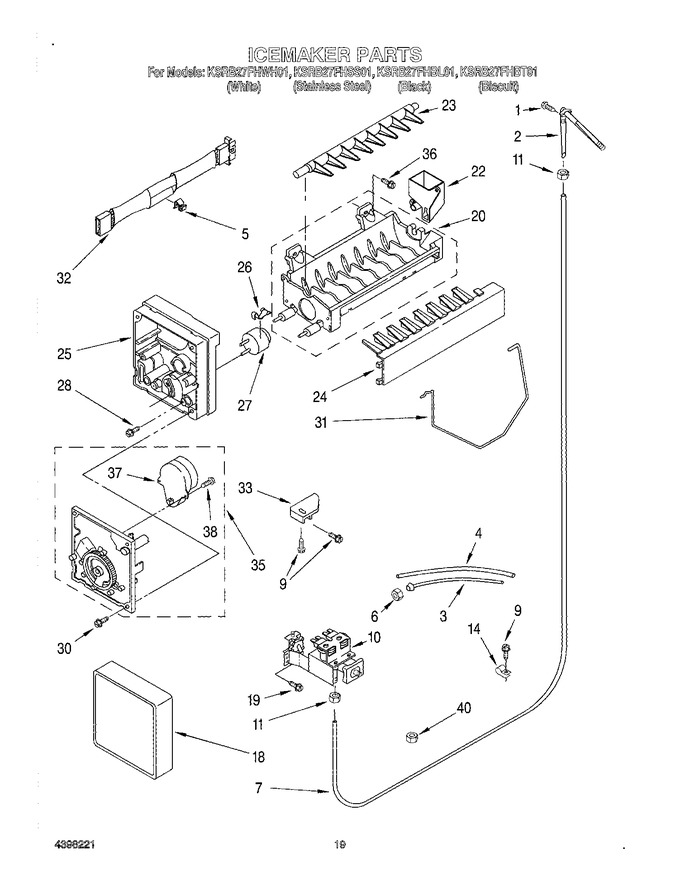 Diagram for KSRB27FHWH01