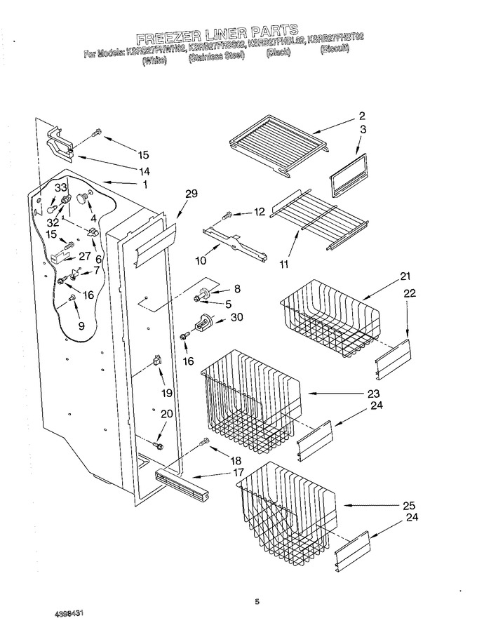 Diagram for KSRB27FHBL02