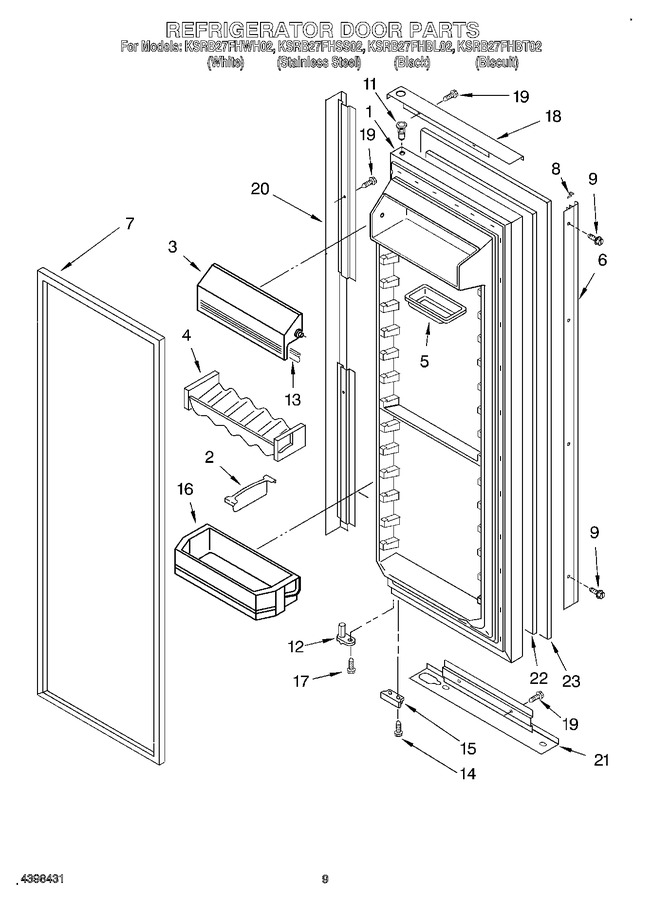 Diagram for KSRB27FHBL02