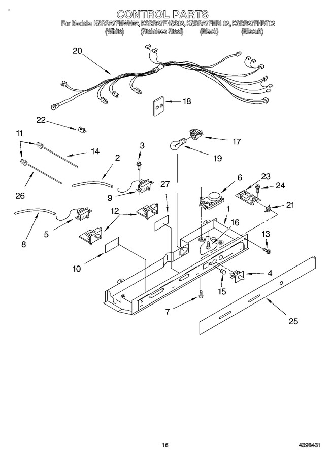 Diagram for KSRB27FHBT02