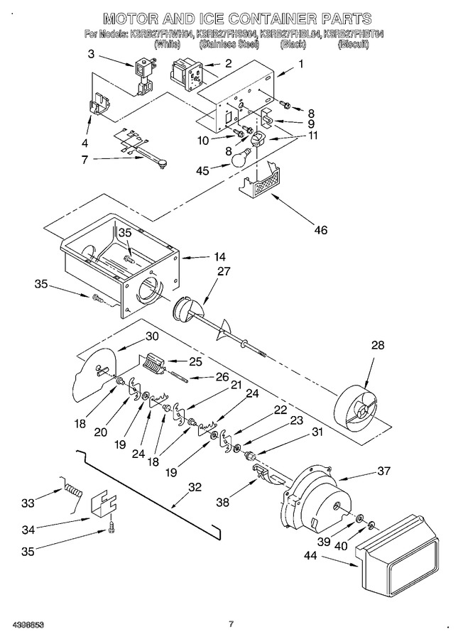 Diagram for KSRB27FHBL04