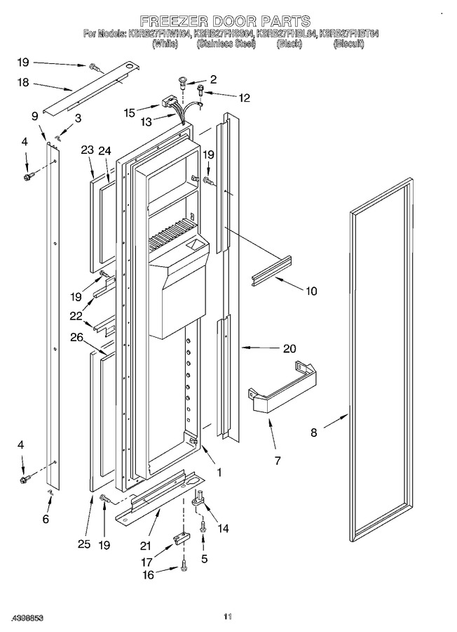 Diagram for KSRB27FHBL04