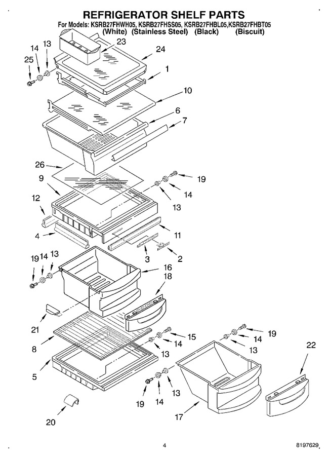 Diagram for KSRB27FHBL05