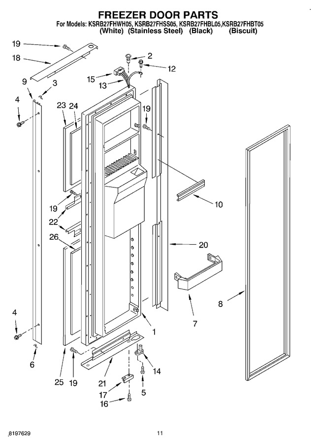 Diagram for KSRB27FHBT05