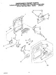 Diagram for 08 - Dispenser Front