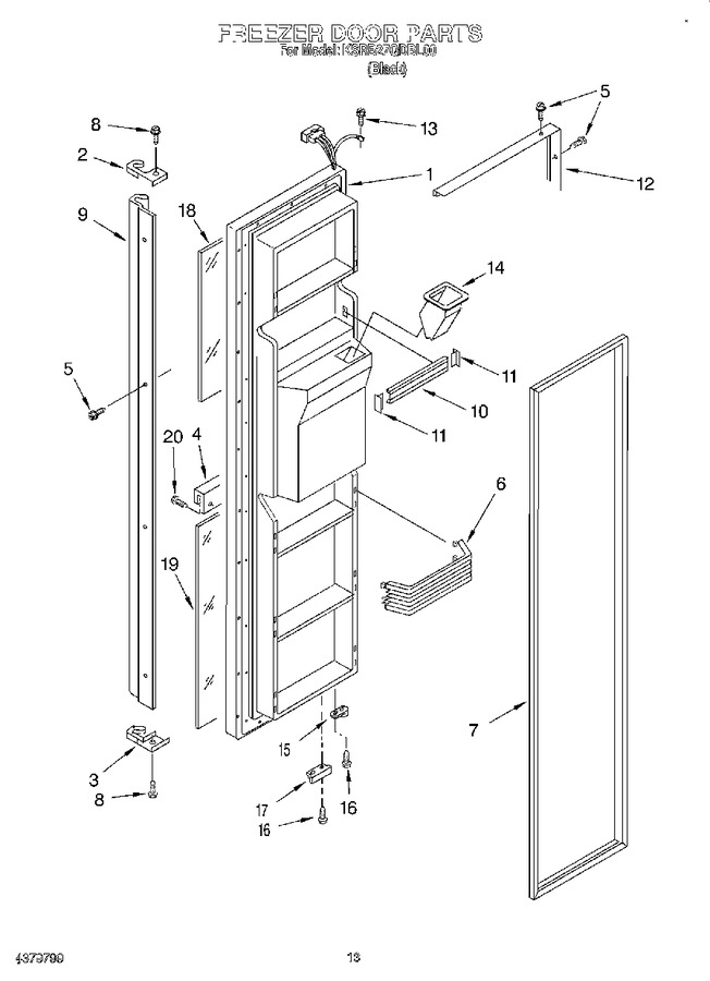 Diagram for KSRB27QDBL00