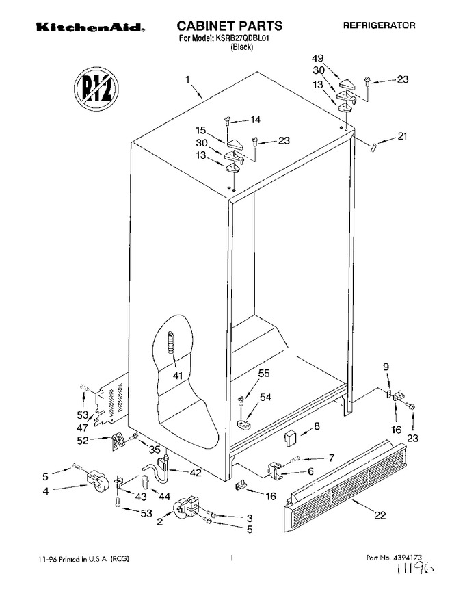 Diagram for KSRB27QDBL01