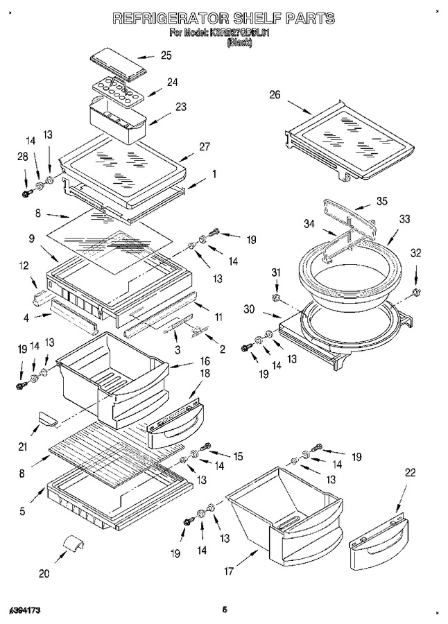 Diagram for KSRB27QDBL01