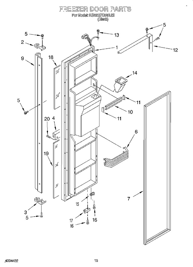 Diagram for KSRB27QDBL02