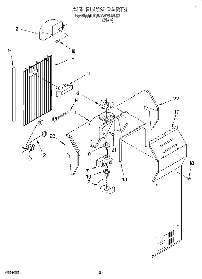 Diagram for KSRB27QDBL02