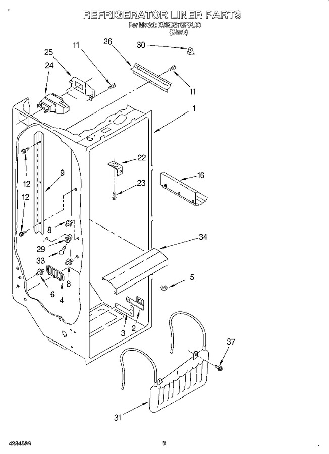 Diagram for KSRB27QFBL00