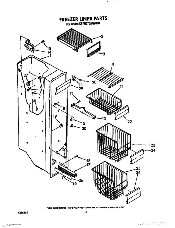 Diagram for KSRB27QWAL00
