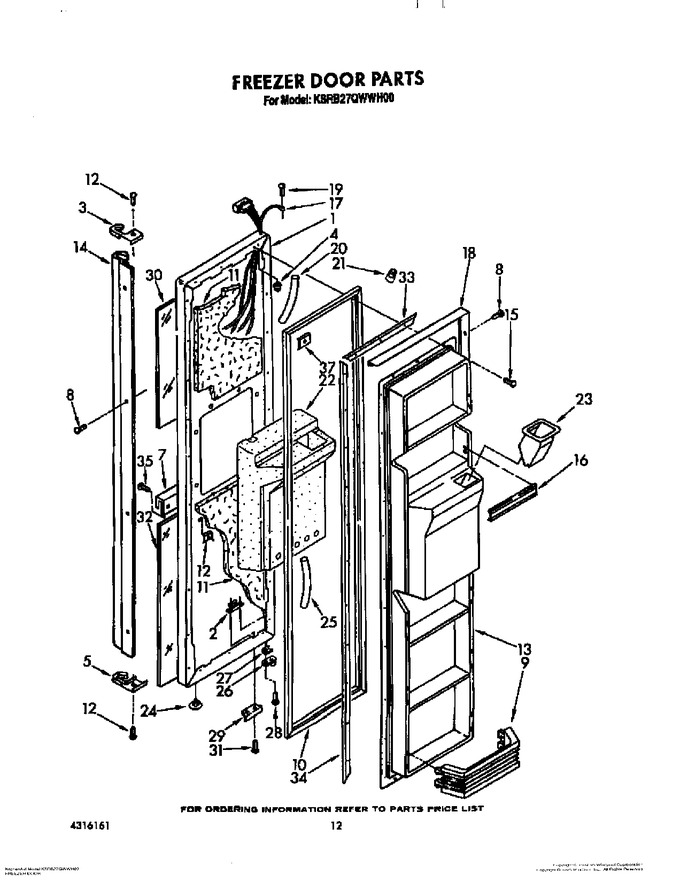 Diagram for KSRB27QWAL00