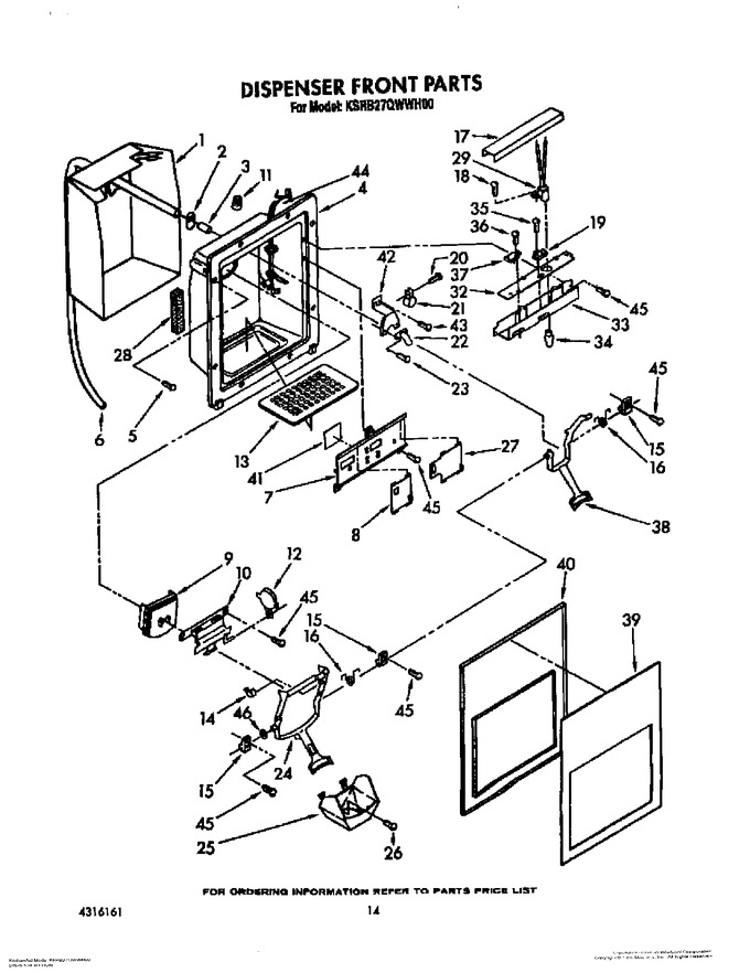 Diagram for KSRB27QWWH00