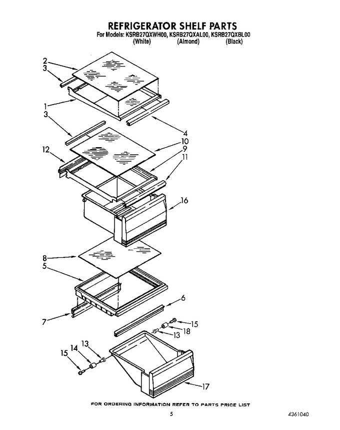 Diagram for KSRB27QXAL00