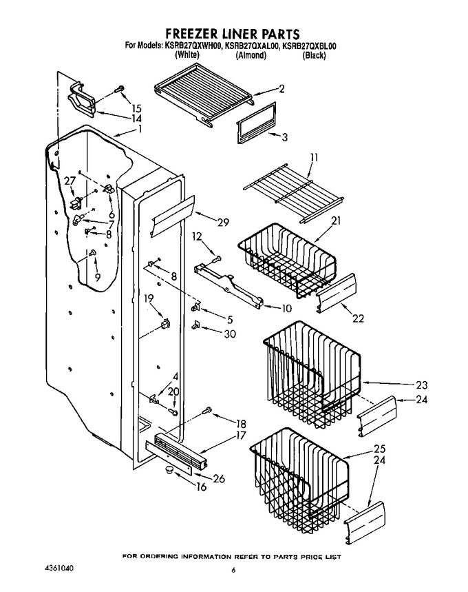 Diagram for KSRB27QXAL00