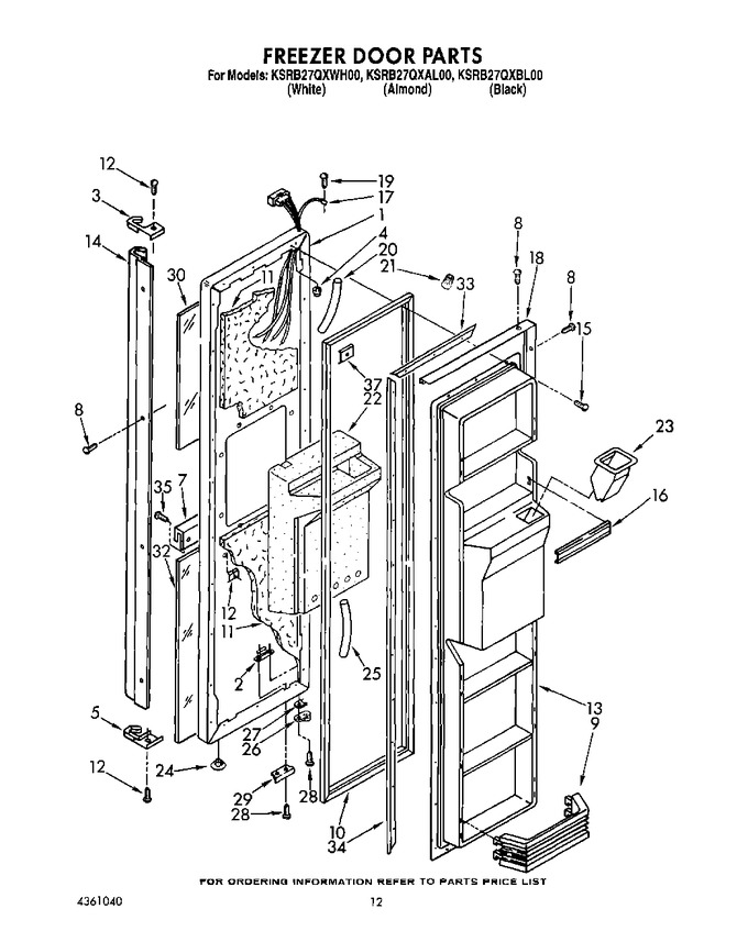 Diagram for KSRB27QXAL00
