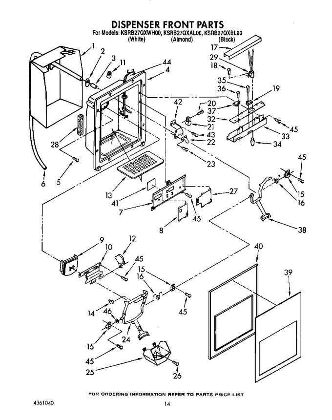 Diagram for KSRB27QXAL00