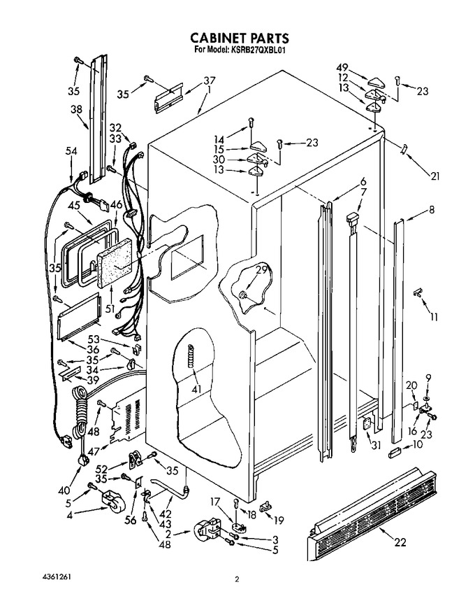 Diagram for KSRB27QXBL01