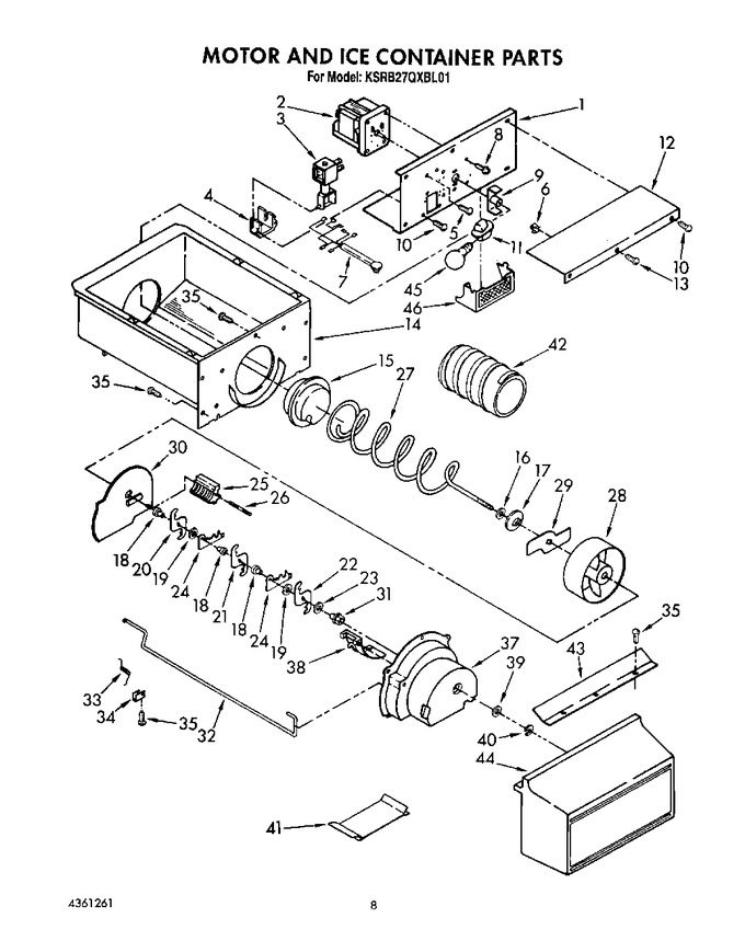 Diagram for KSRB27QXBL01