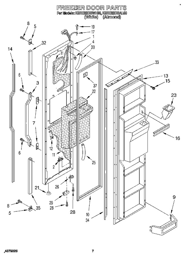 Diagram for KSRC22DBAL00