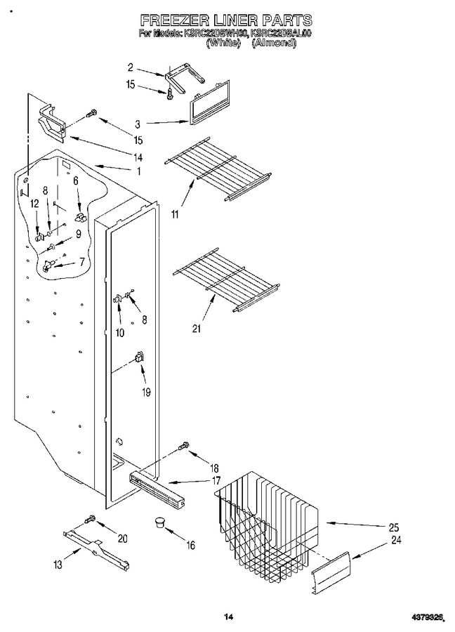 Diagram for KSRC22DBAL00