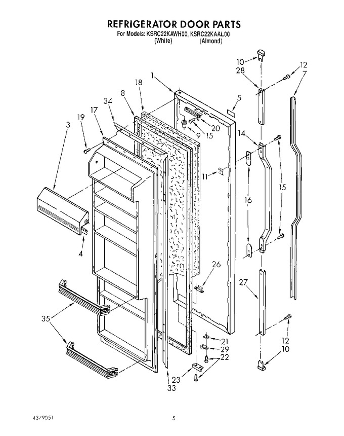 Diagram for KSRC22KAWH00