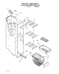 Diagram for 07 - Freezer Liner