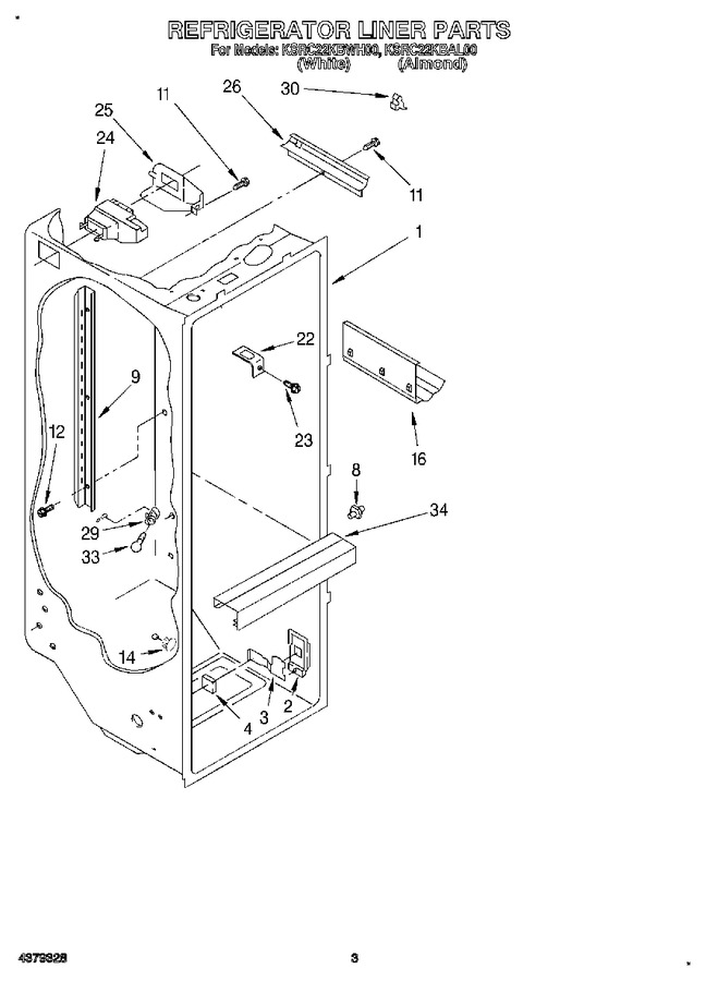 Diagram for KSRC22KBAL00