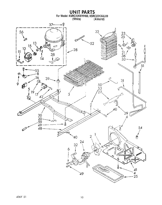 Diagram for KSRC22KXWH00