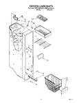 Diagram for 08 - Freezer Liner