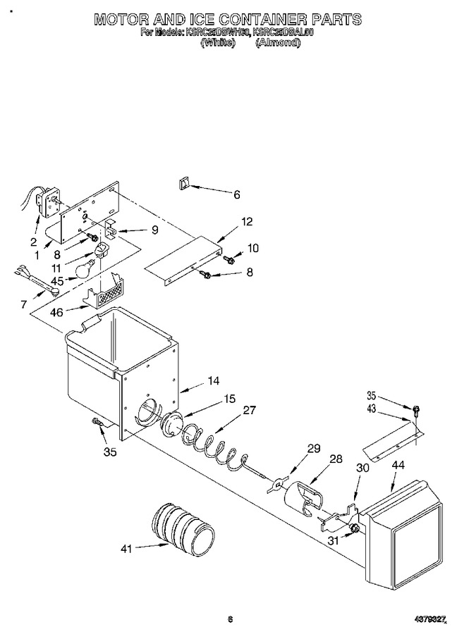 Diagram for KSRC25DBWH00